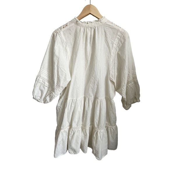 ANTHROPOLOGIE Vicenza Lace Babydoll Tunic Cottagecore Prariecore Romantic XS - Picture 8 of 11